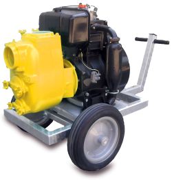 Motobombas autocebantes monocilíndricos Diesel
